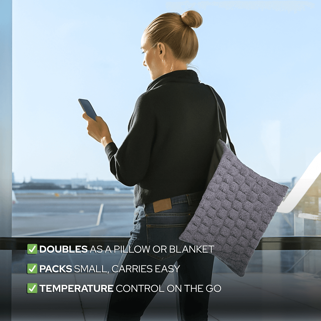 Snoovo™ Plush Travel Blanket