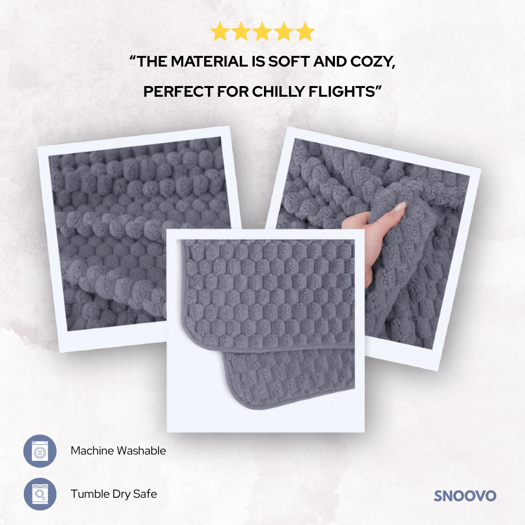 Snoovo™ Plush Travel Blanket
