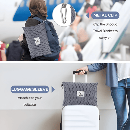 Snoovo™ Plush Travel Blanket
