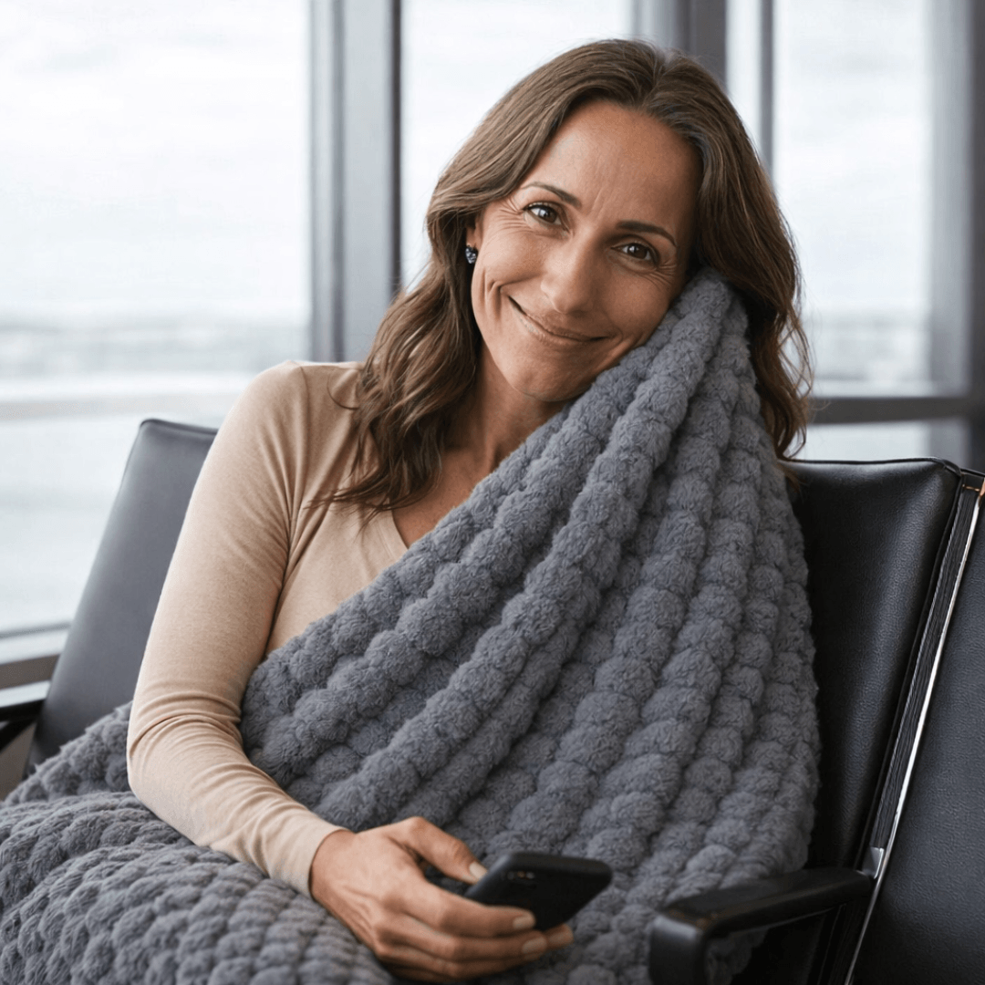 Snoovo™ Plush Travel Blanket